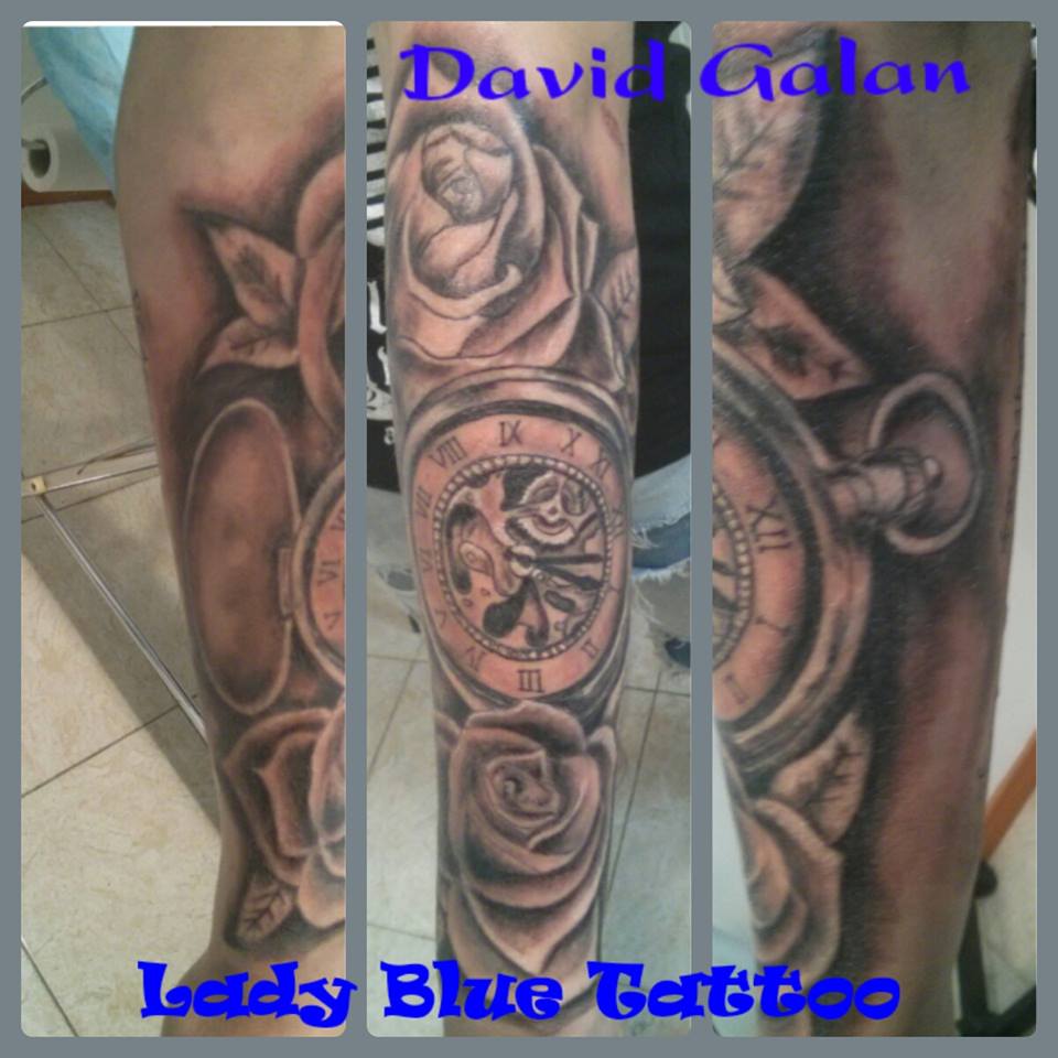 Lady Blue Tattoo ZGZ